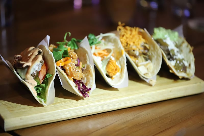 Spicy Mango Salsa Tacos